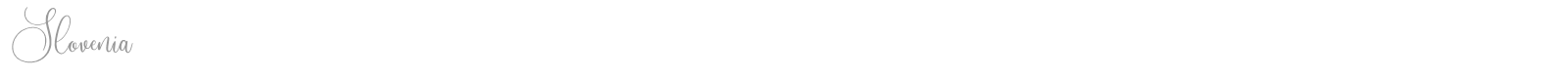 Slovenia font preview